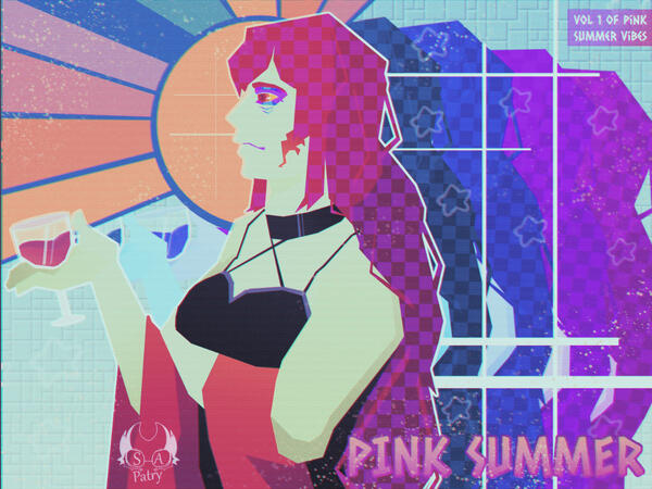 Pink Zombie commision